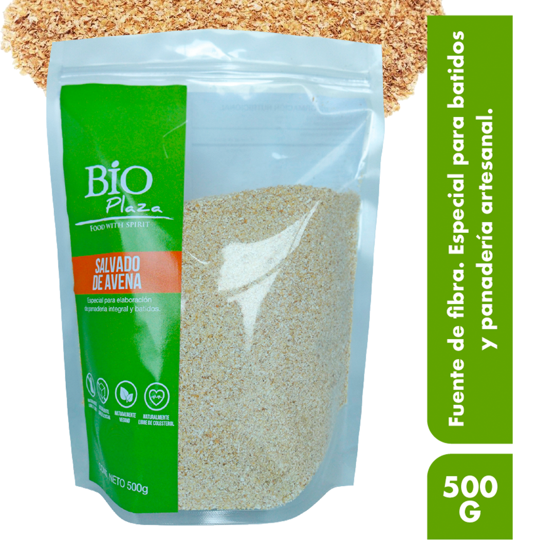 Salvado de avena *500g - BioPlaza Retail - Productos Orgánicos